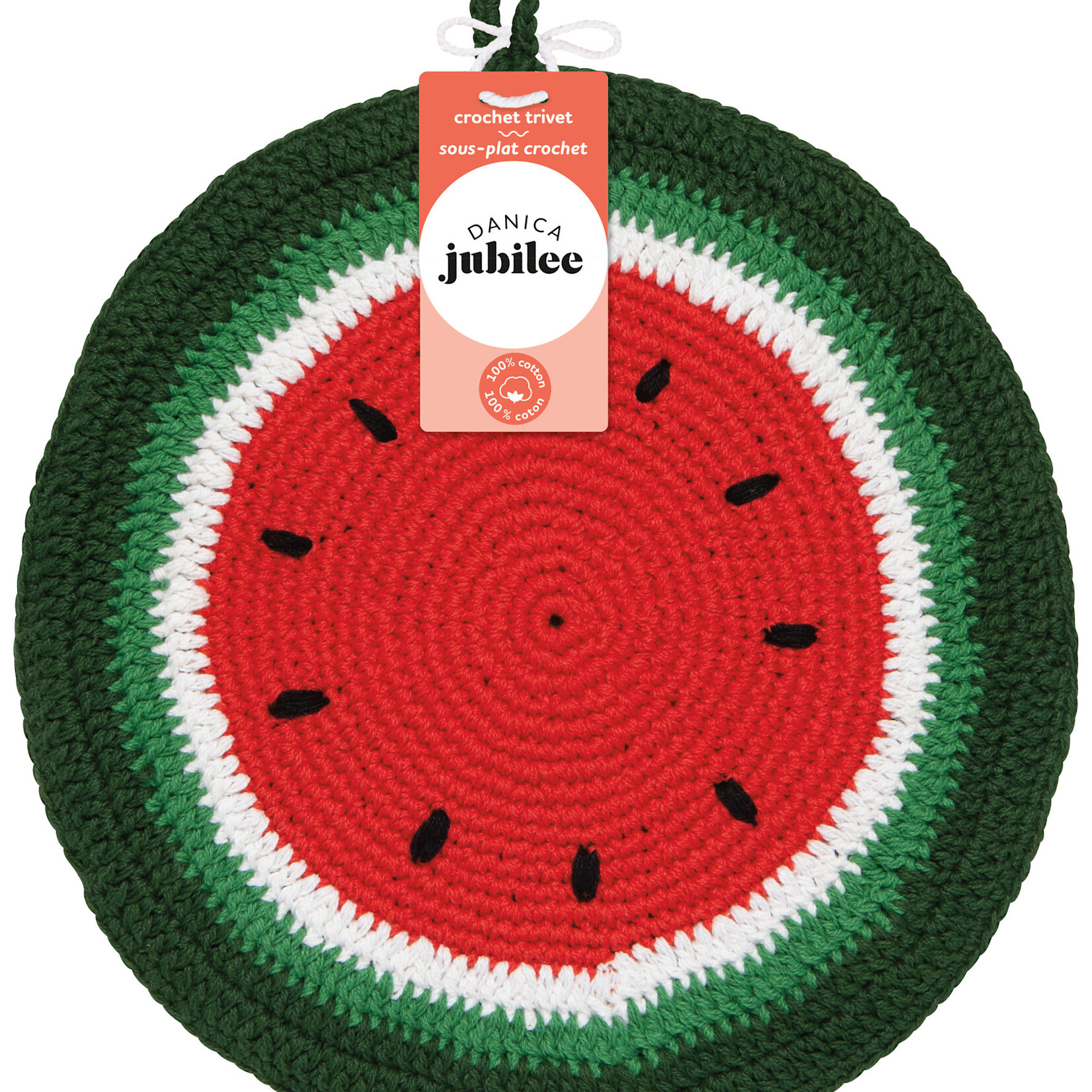Danica Brands Trivet - Crochet Melon Pop | Danica Brands