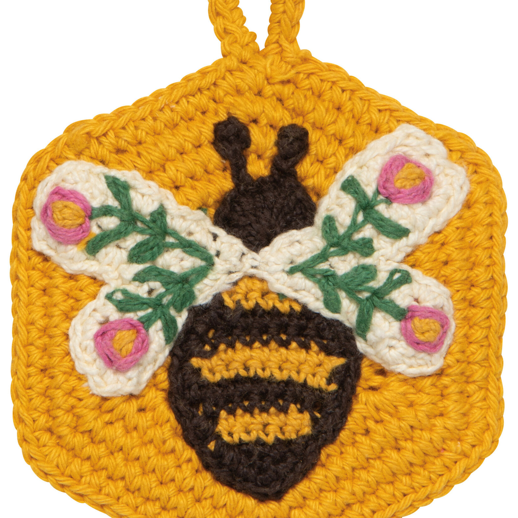 Danica Brands Dishcloth Set/2 - Crochet Sponge Bee Garden | Danica Brands