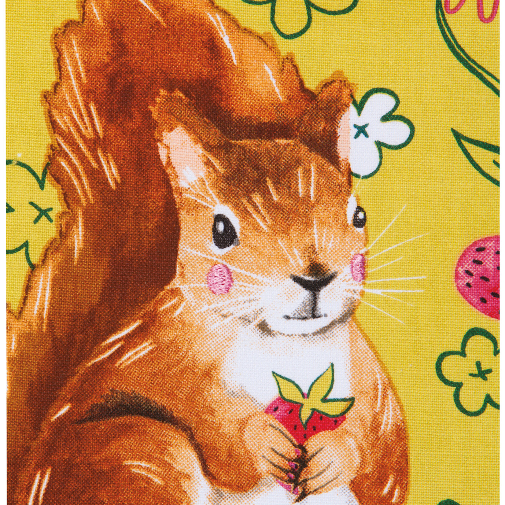Danica Brands Tea Towel - Deco Mr. Squirrel | Danica Brands