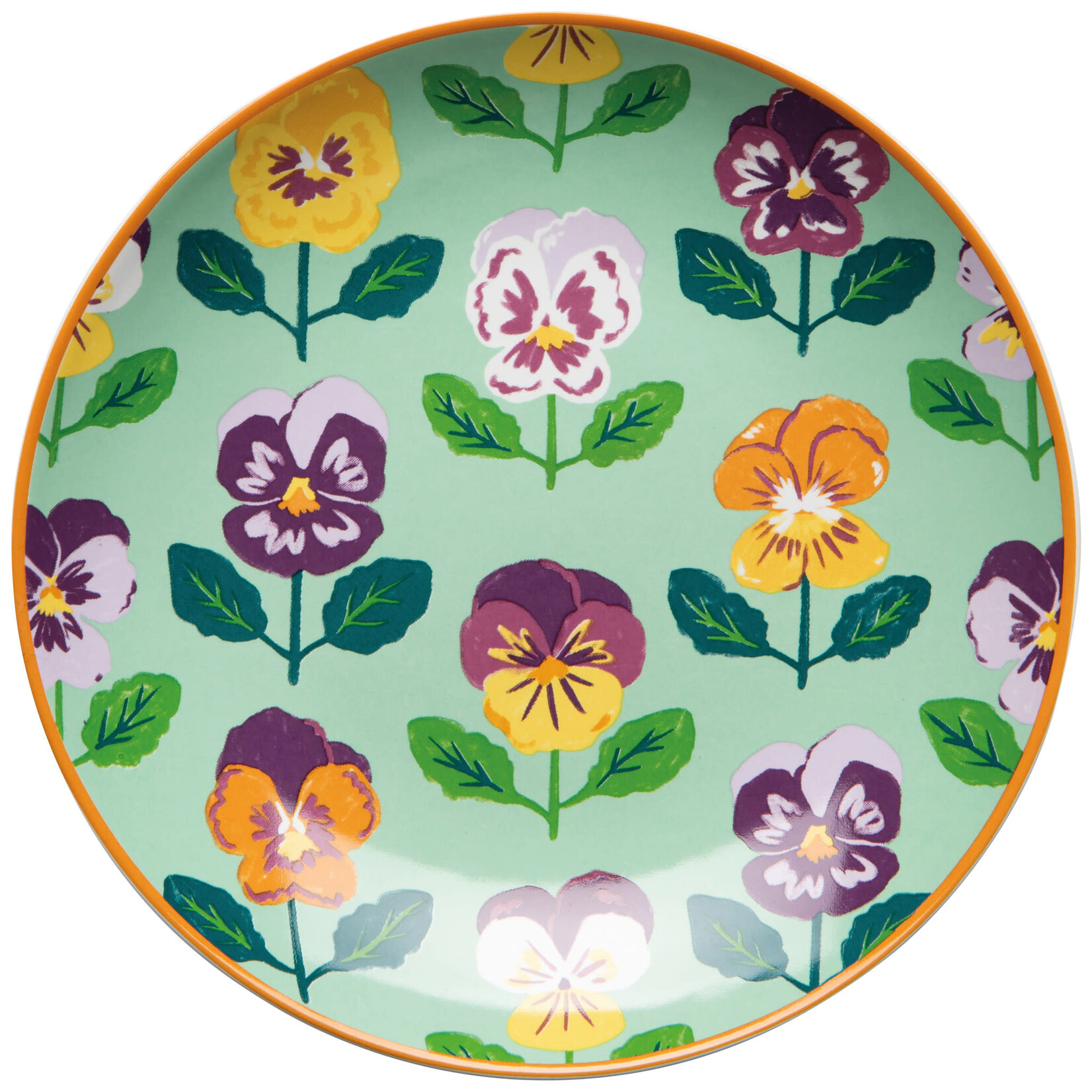 Danica Brands Set/4 - Appie Plates Pansy | Danica Brands