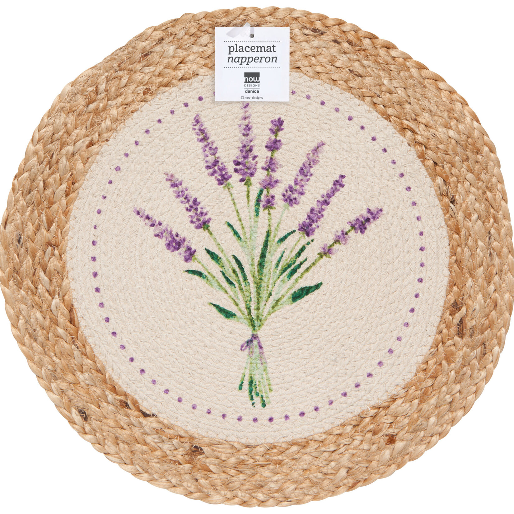 Danica Brands Placemat - Braided Lavender | Danica Brands