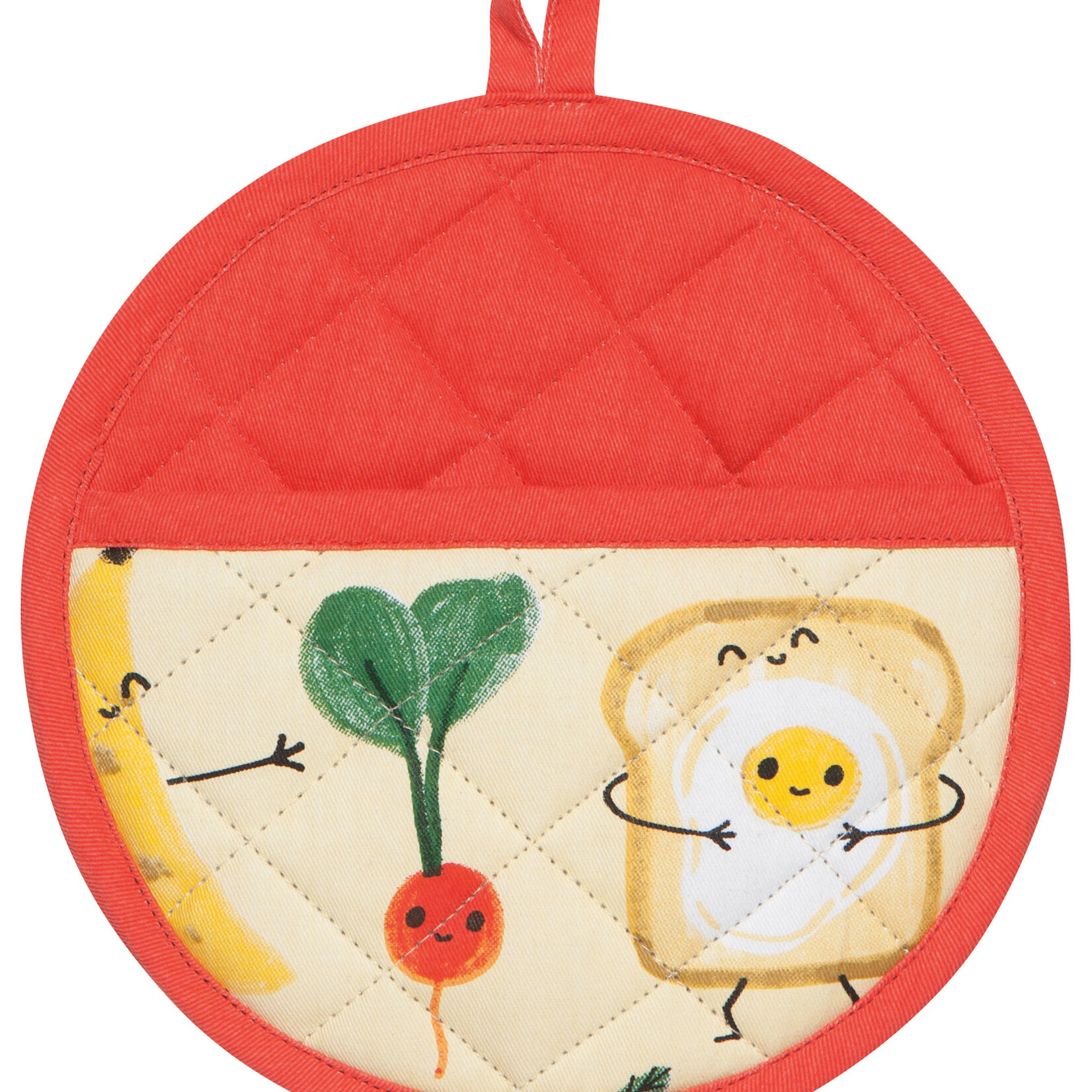 Danica Brands Pot Holder - Shaped Funny Food | Danica Brands