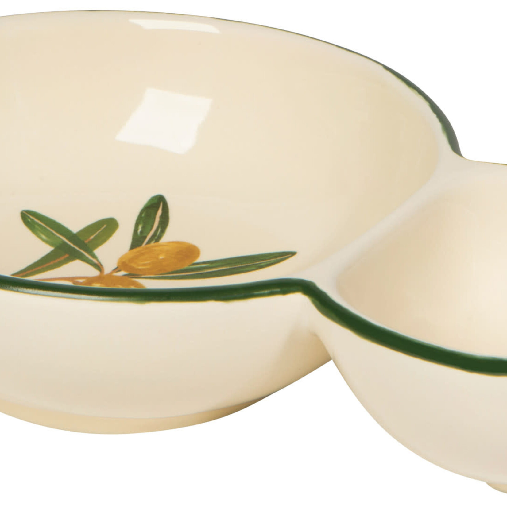 Danica Brands Divided Dish - Olive | Danica Brands