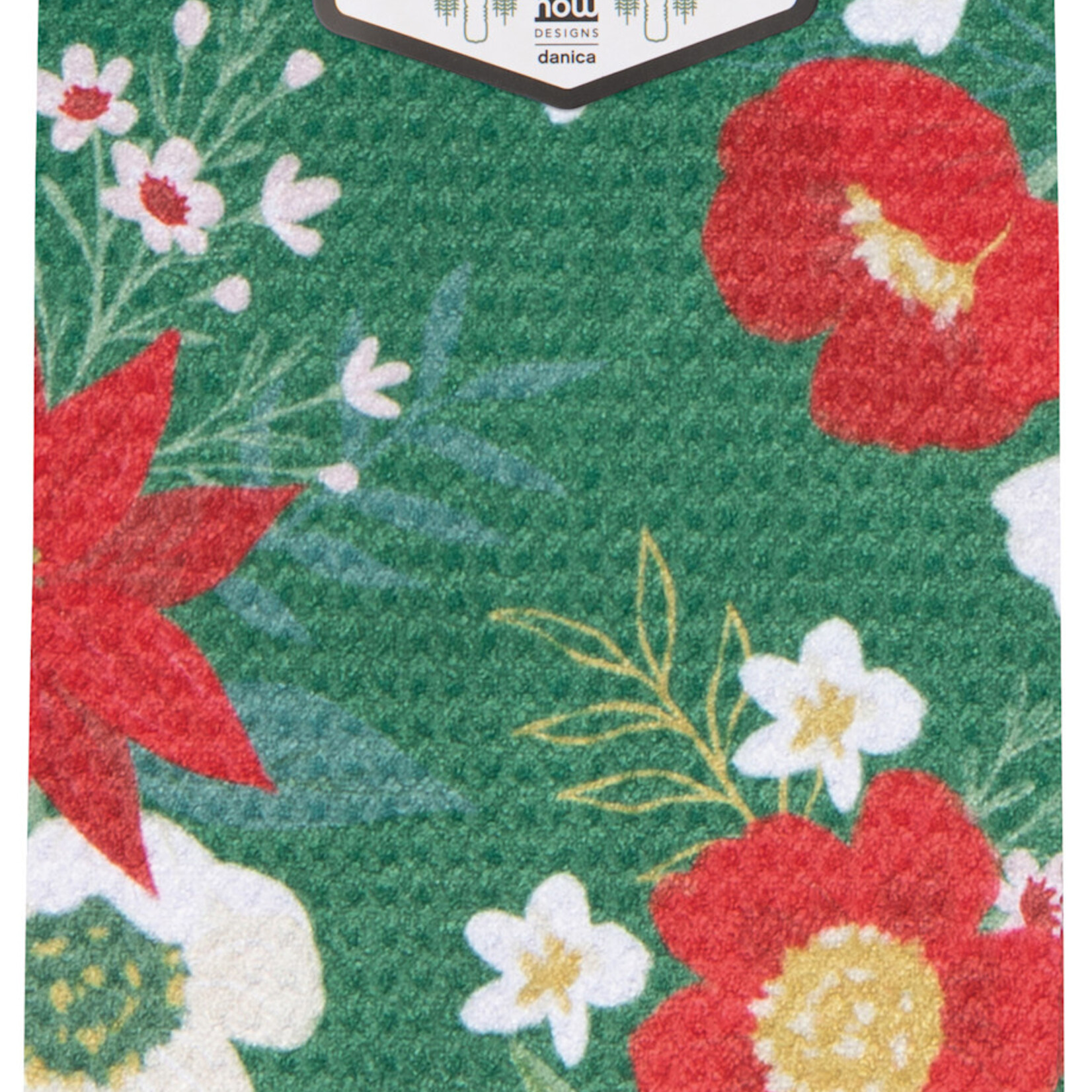 Danica Brands Recycled Microfibre Dishtowel - Amaryllis Christmas | Danica Brands