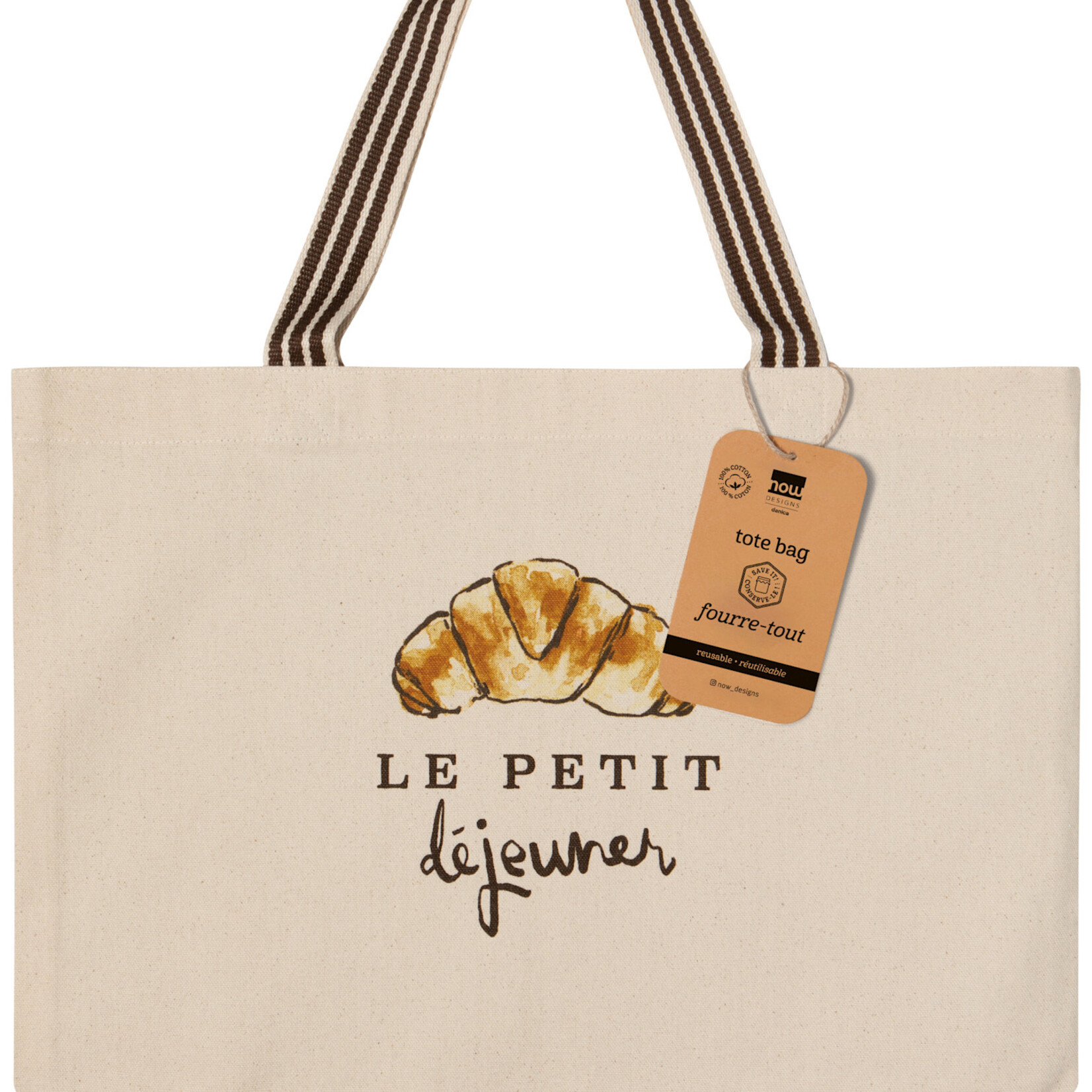 Danica Brands Tote Bag - Le Petit Dejeuner | Danica Brands