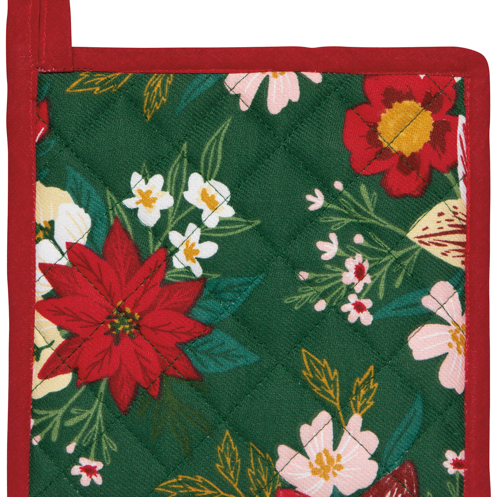 Danica Brands Pocket Potholder - Amaryllis Christmas | Danica Brands