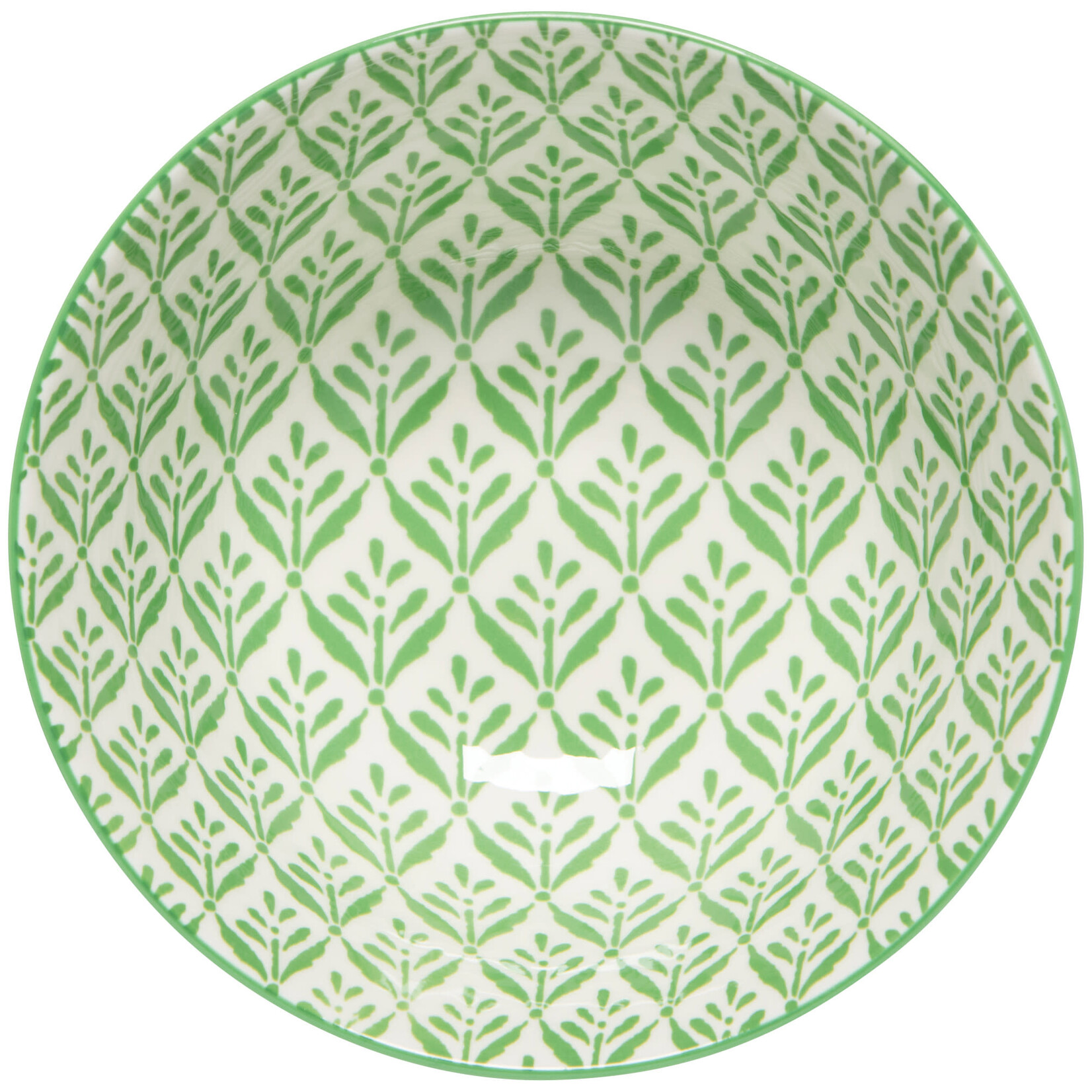 Danica Brands Bowl - 6inch Green Leaf | Danica Brands