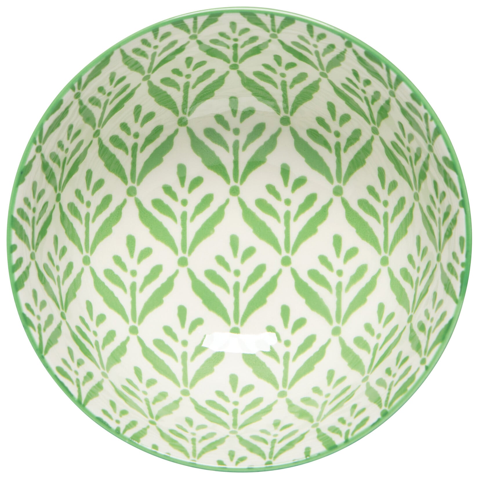 Danica Brands Bowl - 4inch Green Leaf | Danica Brands