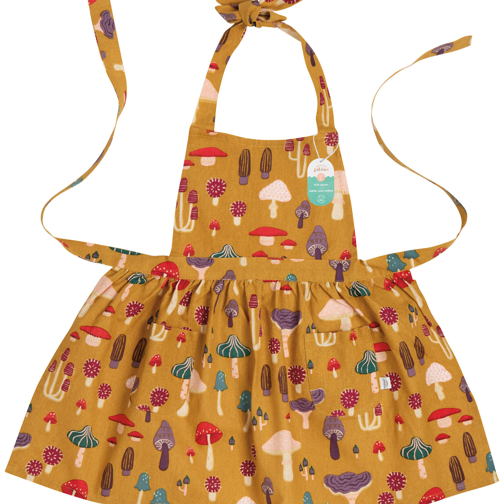 Danica Brands Kid's Apron - Mushroom Gems | Danica Brands