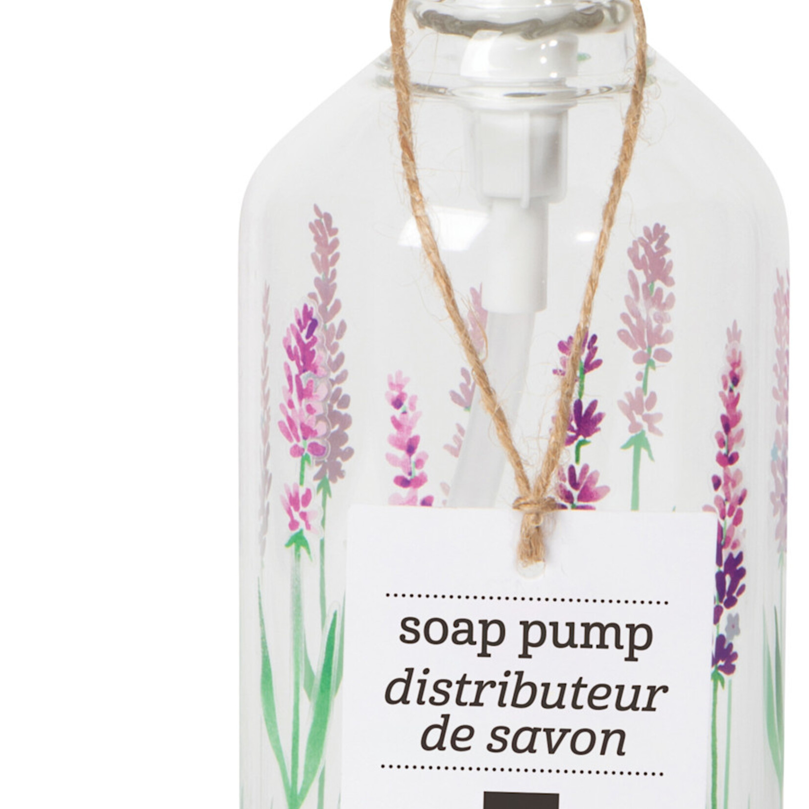 Danica Brands Glass Soap Pump - Lavender | Danica Brands