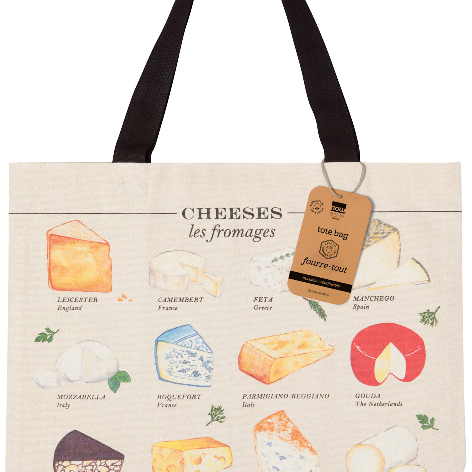 Danica Brands Bag - Tote Les Fromages | Danica Brands