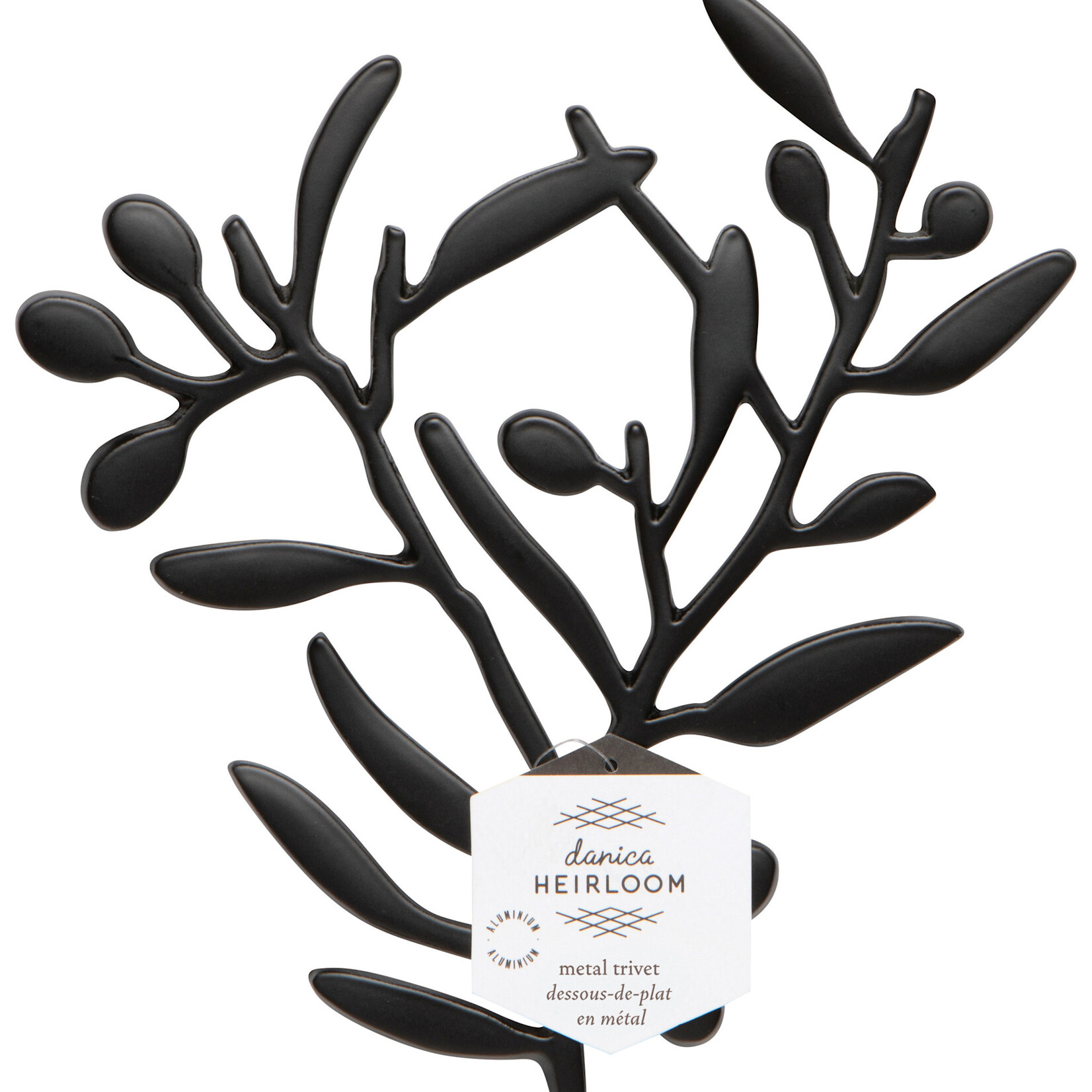 Danica Brands Metal - Trivet Branch Matte Blk | Danica Brands
