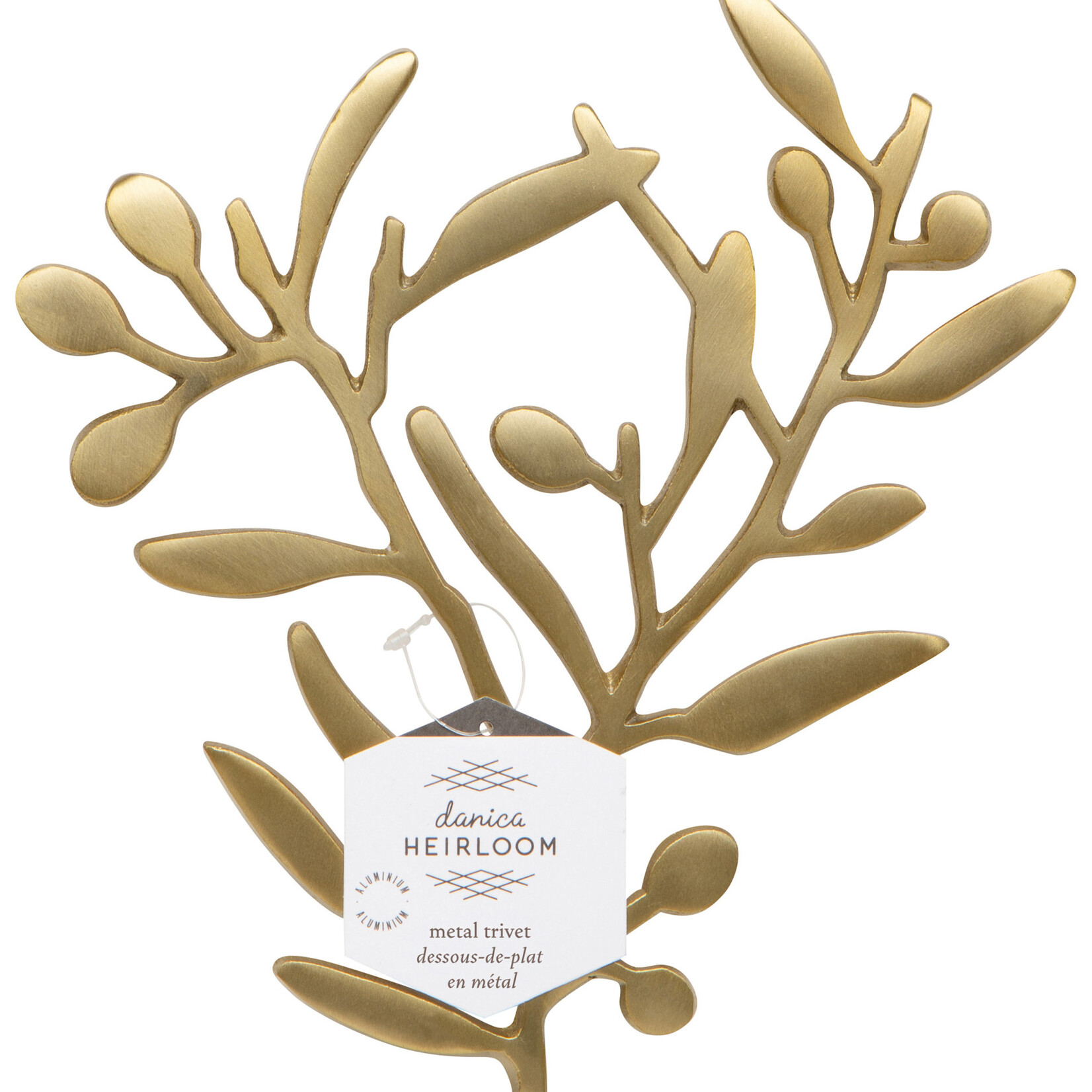 Danica Brands Metal Trivet Branch Matte Gold | Danica Brands