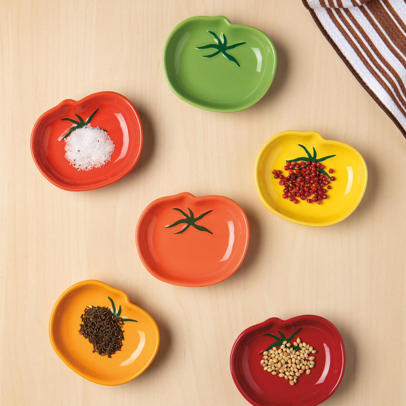 Danica Brands Pinch Bowls Set of 6 Assorted - Heirloom Tomatoes | Danica Brands