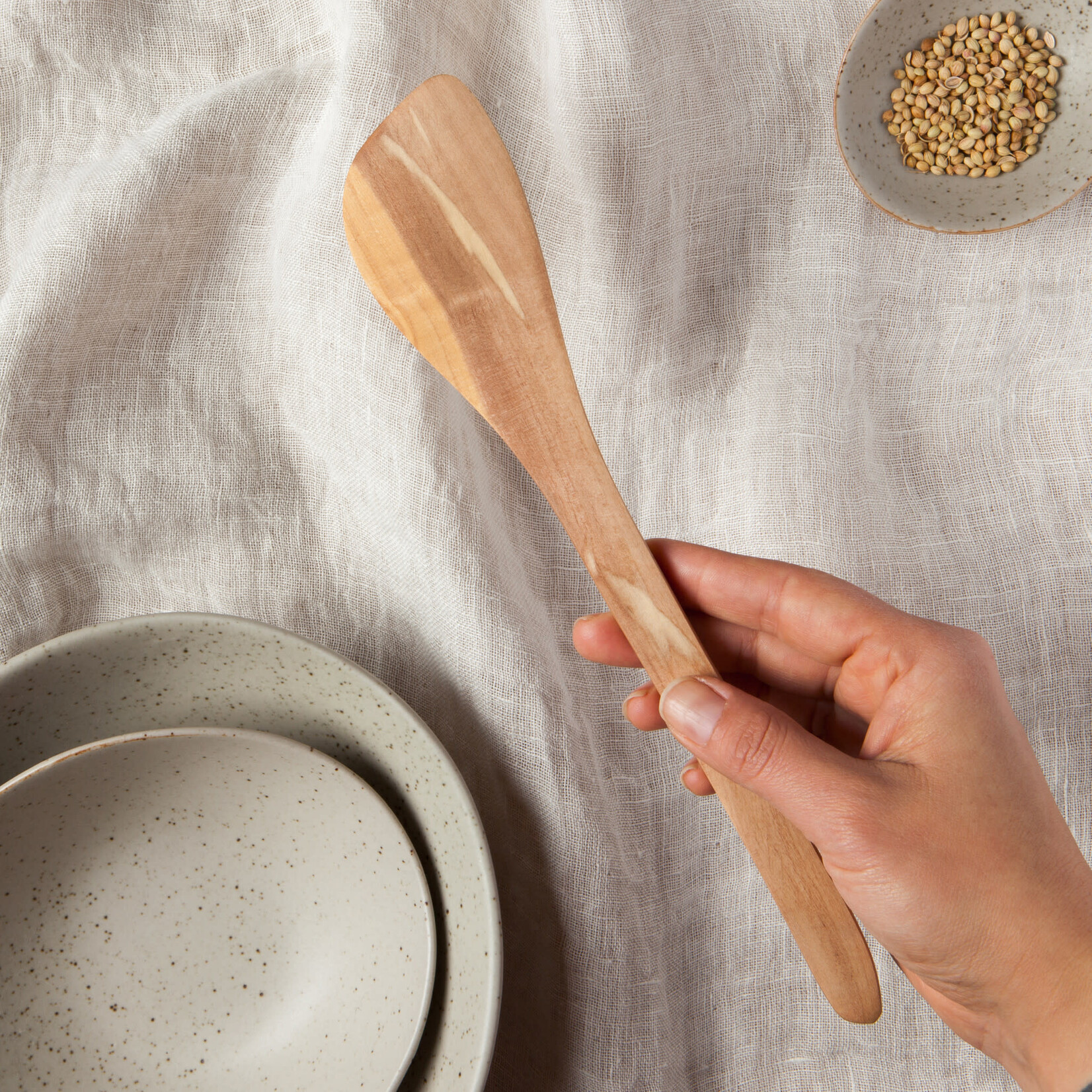 Danica Brands Spatula Corner - Olive Wood | Danica Brands