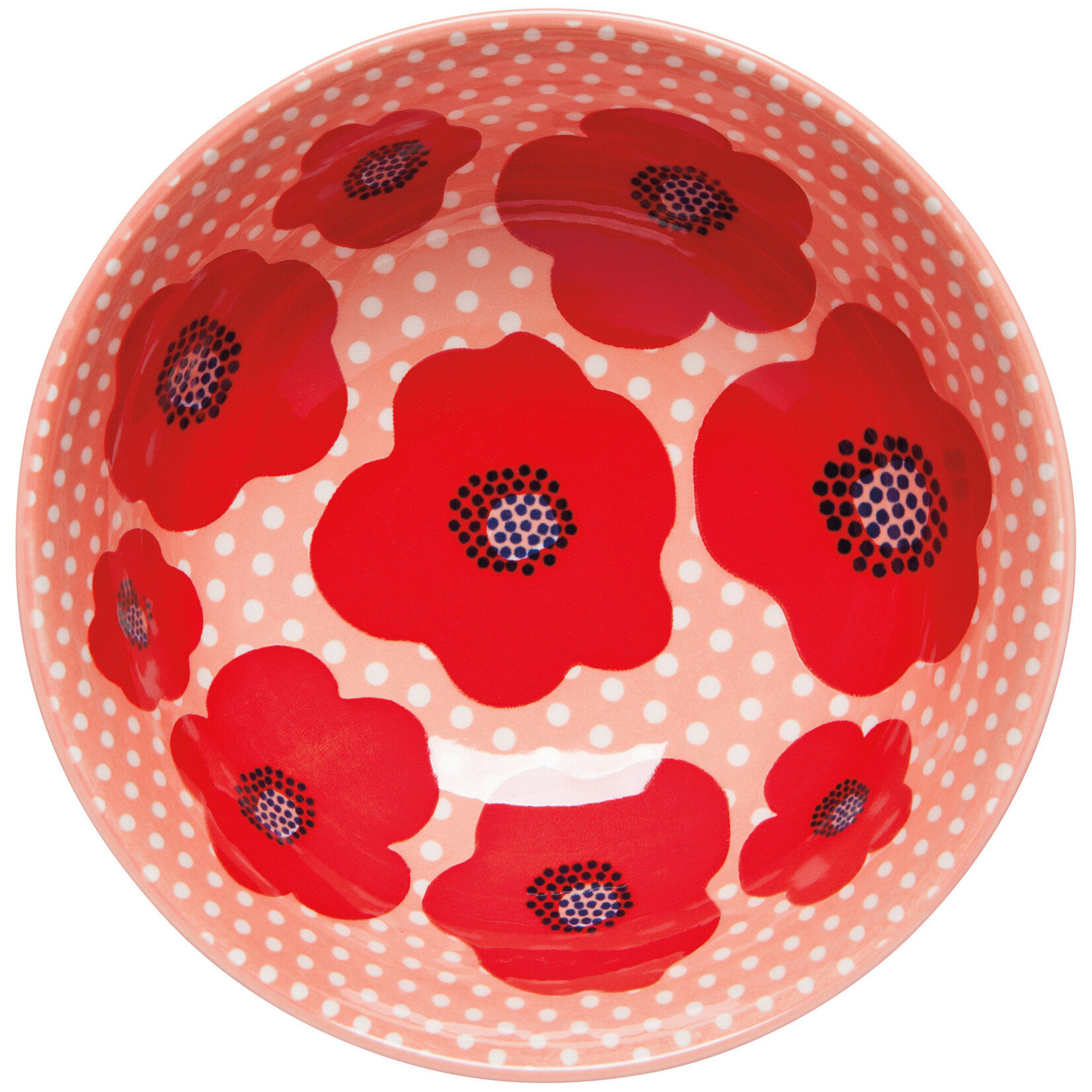 Danica Brands Bowl - Stamped 6in Poppy | Danica Brands