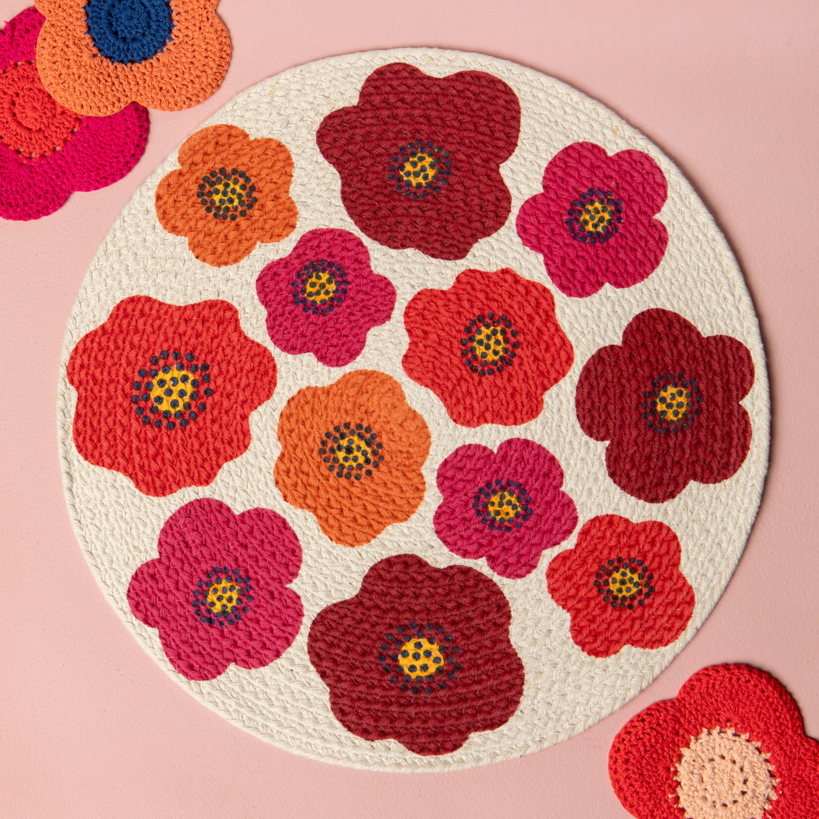 Danica Brands Placemat - Braided Poppy | Danica Brands