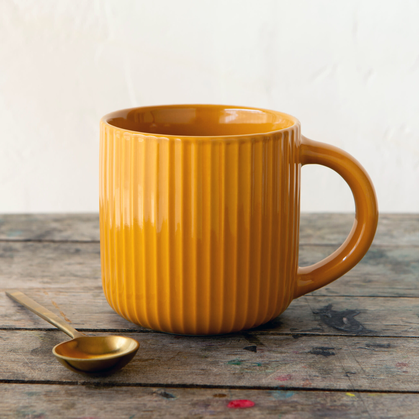 Danica Brands Fluted Mug - Saffron | Danica Brands