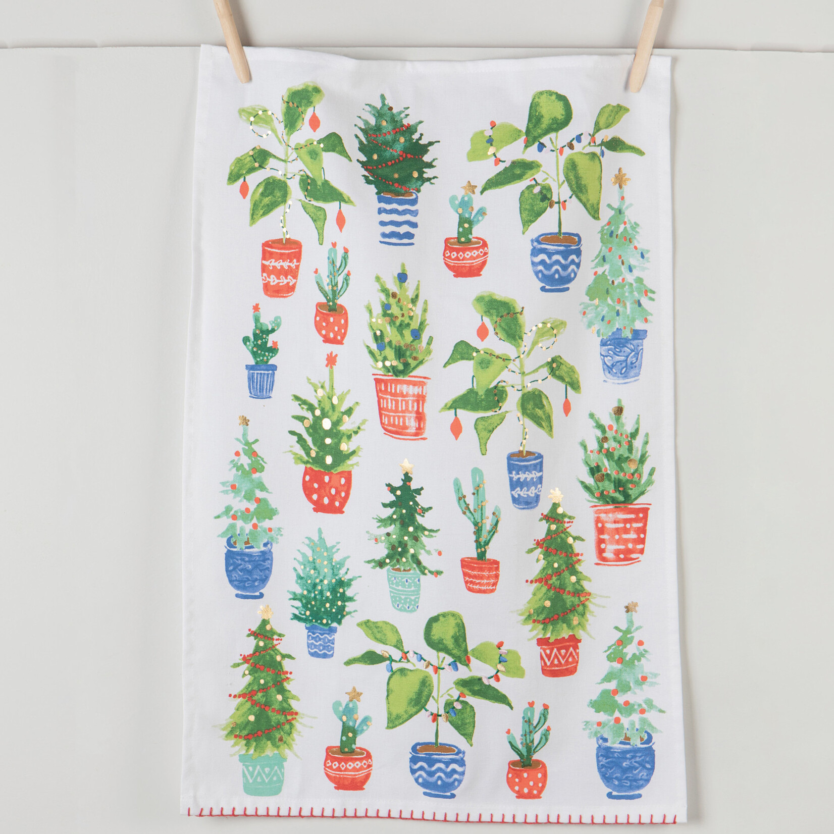 Danica Brands Dishtowel - Jingle Plants Christmas | Danica Brands