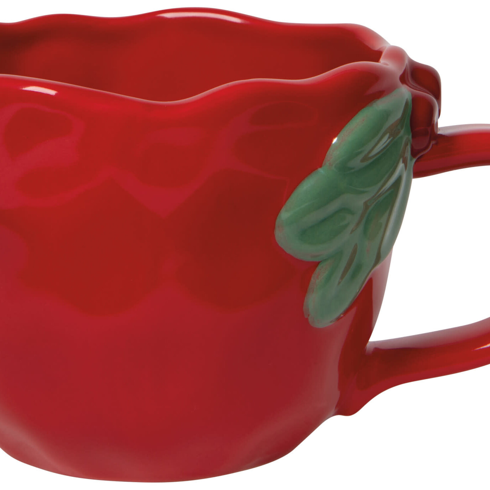 Danica Brands Sculpted Mug - Mistletoe-Red Christmas | Danica Brands