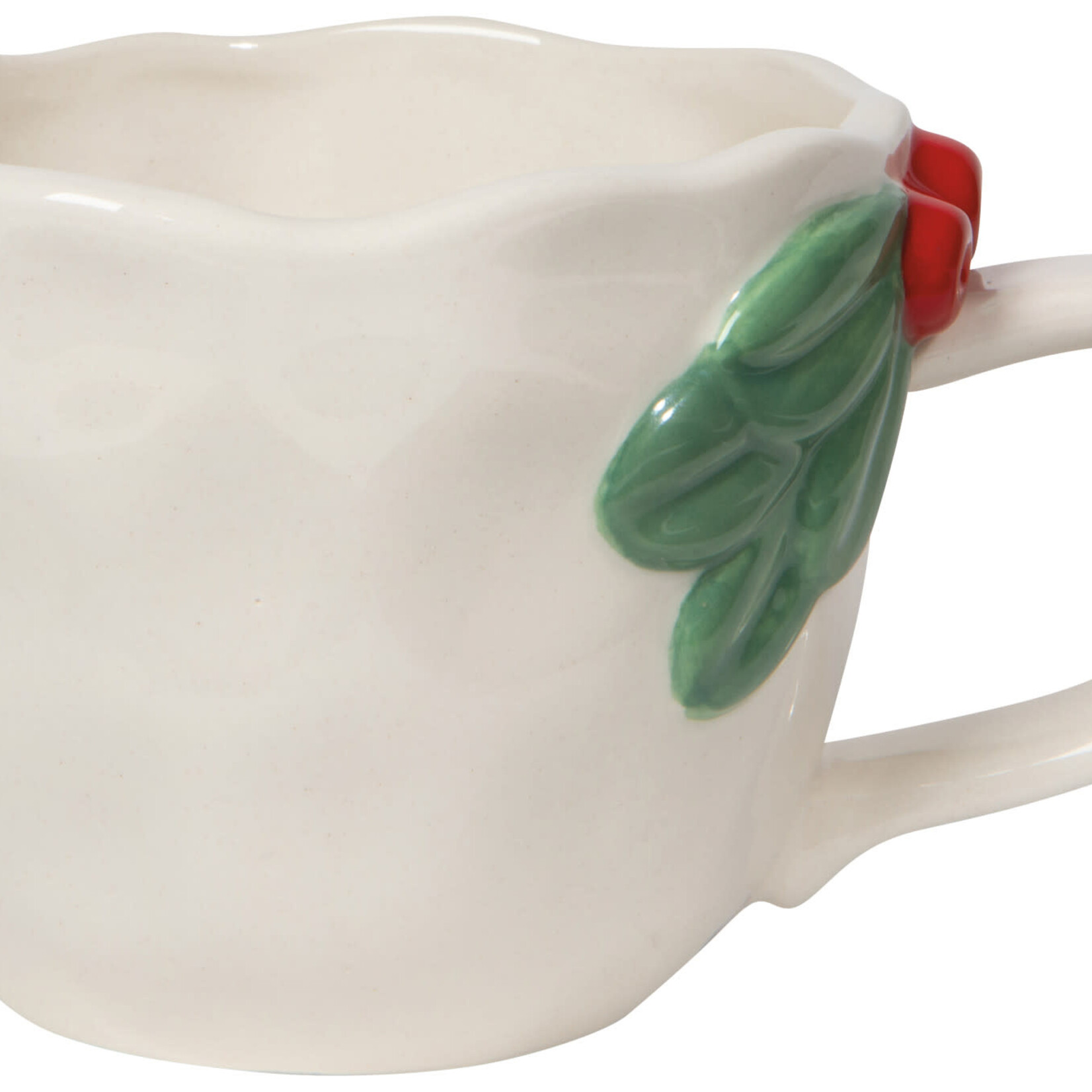 Danica Brands Sculpted Mug - Mistletoe-White Christmas | Danica Brands