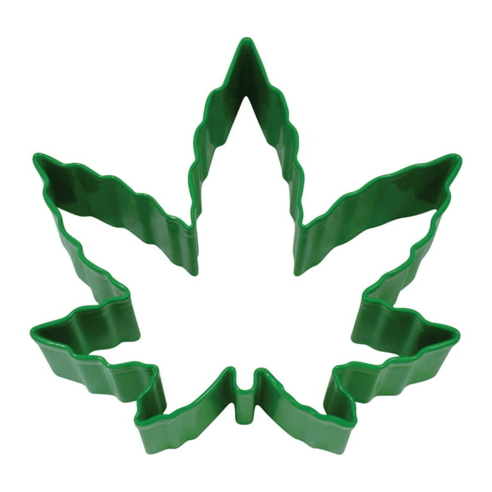 R&M International Cookie Cutter, Marijuana Leaf 4" | R&M International