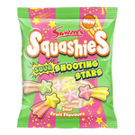 LONG ISLAND CANDY FACTORY Swizzels Squashies Sour Shooting Stars 100g