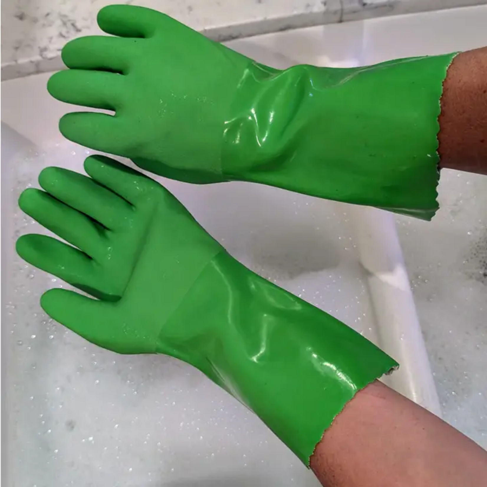Garden Works True Blues The Ultimate in Household Gloves - Green / Large