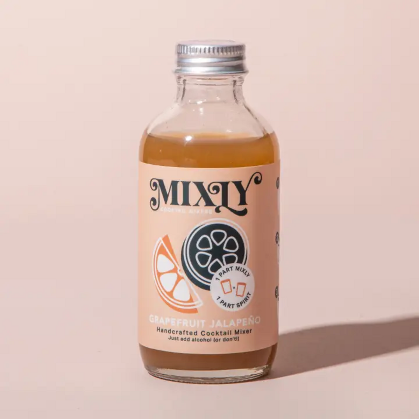 Mixly Grapefruit Jalapeño 4oz - Cocktail / Mocktail Beverage Mixer
