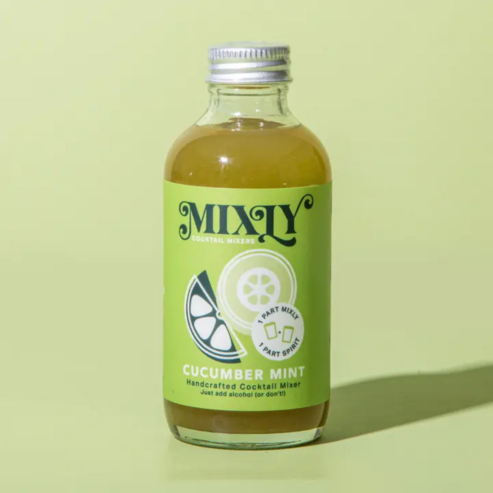 Mixly Cucumber Mint 4oz - Cocktail / Mocktail Beverage Mixer
