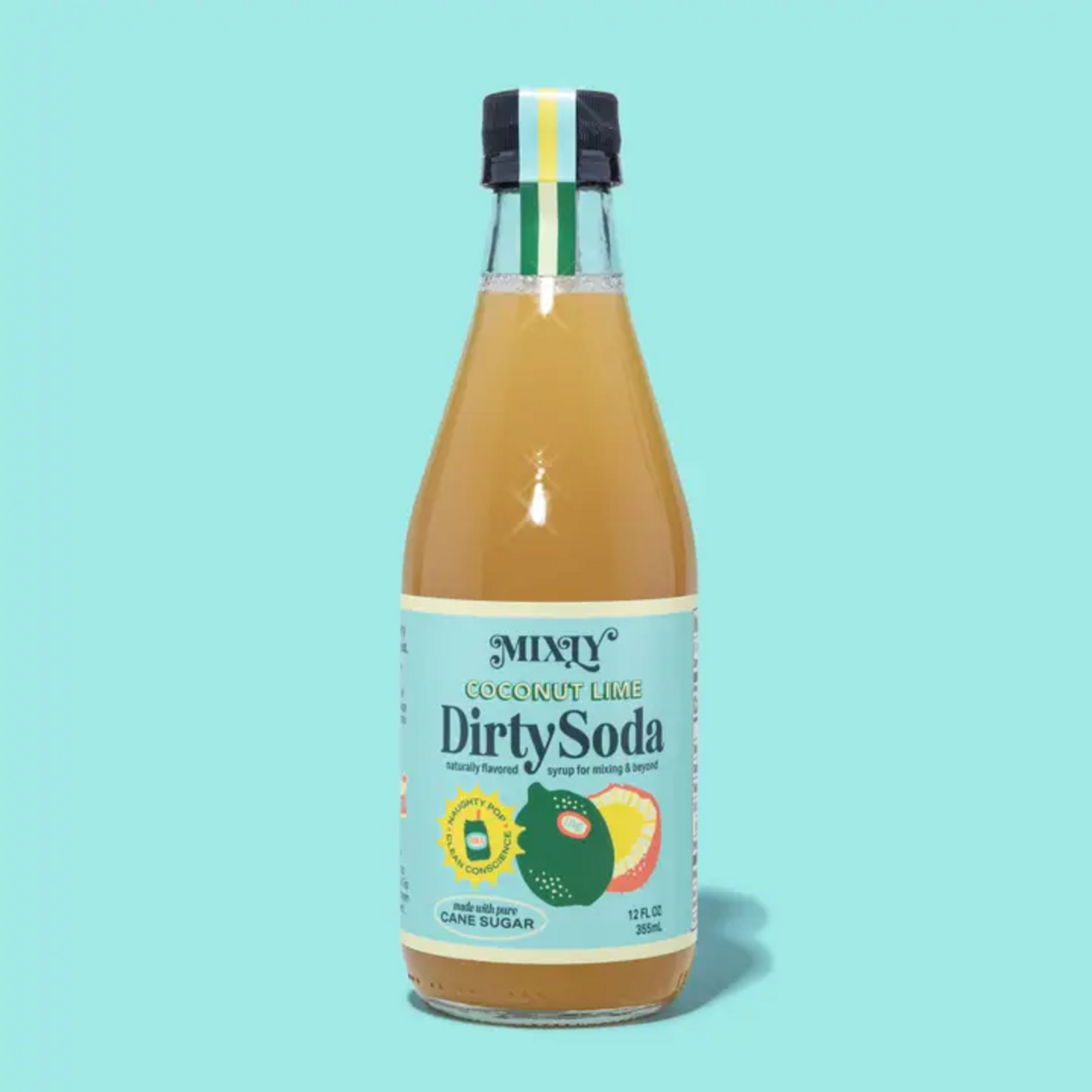 Mixly Coconut Lime Dirty Soda Syrup