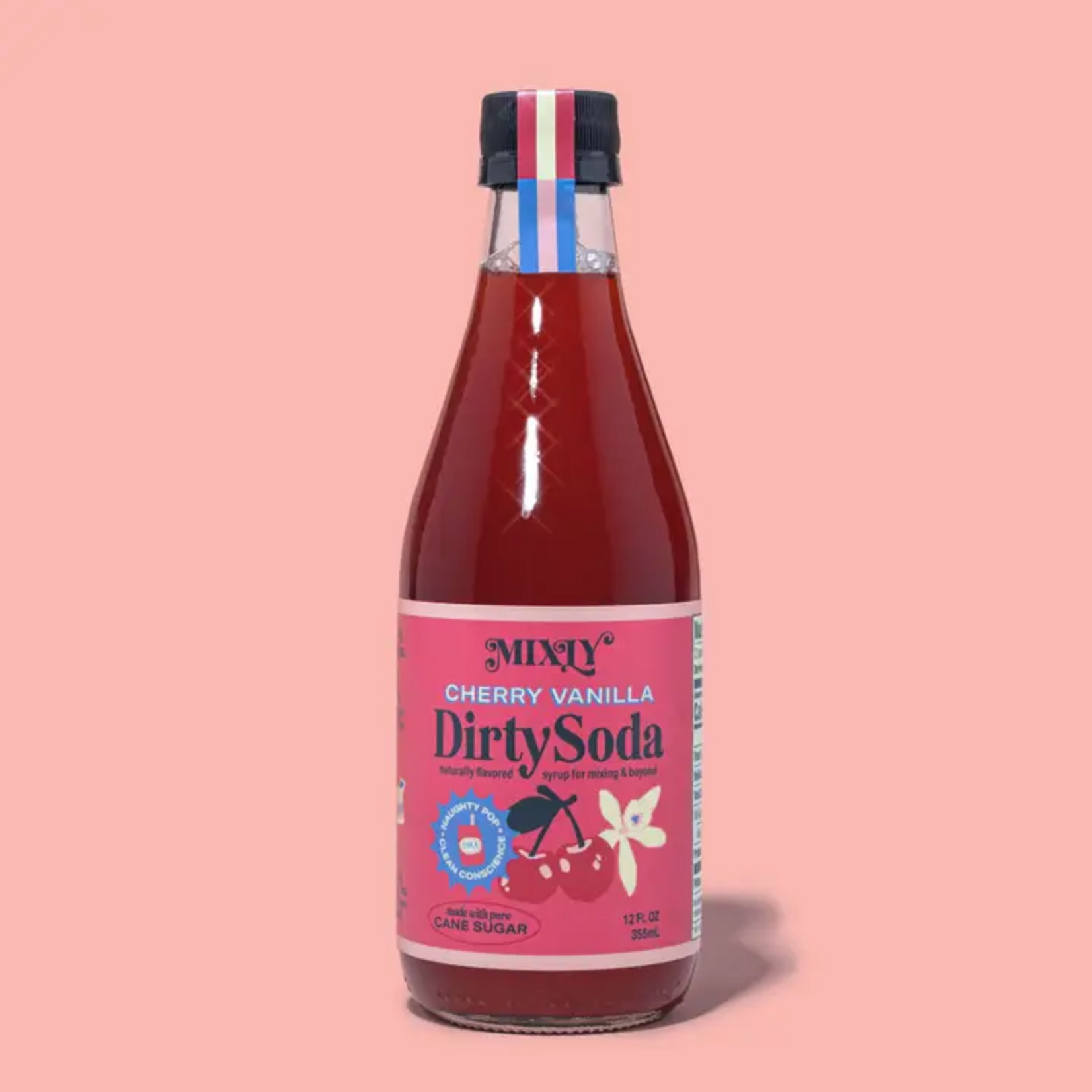 Mixly Cherry Vanilla Dirty Soda Syrup