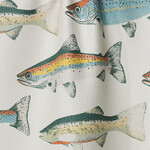 Geometry Hooked on Fishing Tea Towel | Geometry