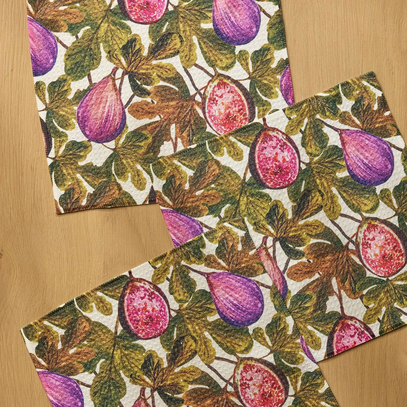 Geometry Wild Fig Dishcloth Set | Geometry