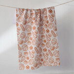 Geometry Harvest Sketch Tea Towel | Geometry