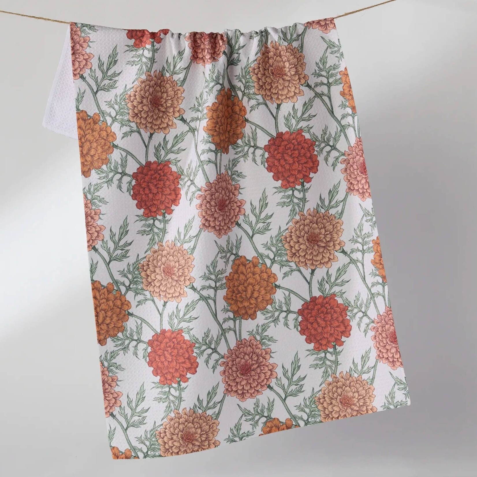 Geometry Marigold Manor Tea Towel | Geometry
