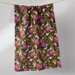 Geometry Wild Fig Tea Towel | Geometry