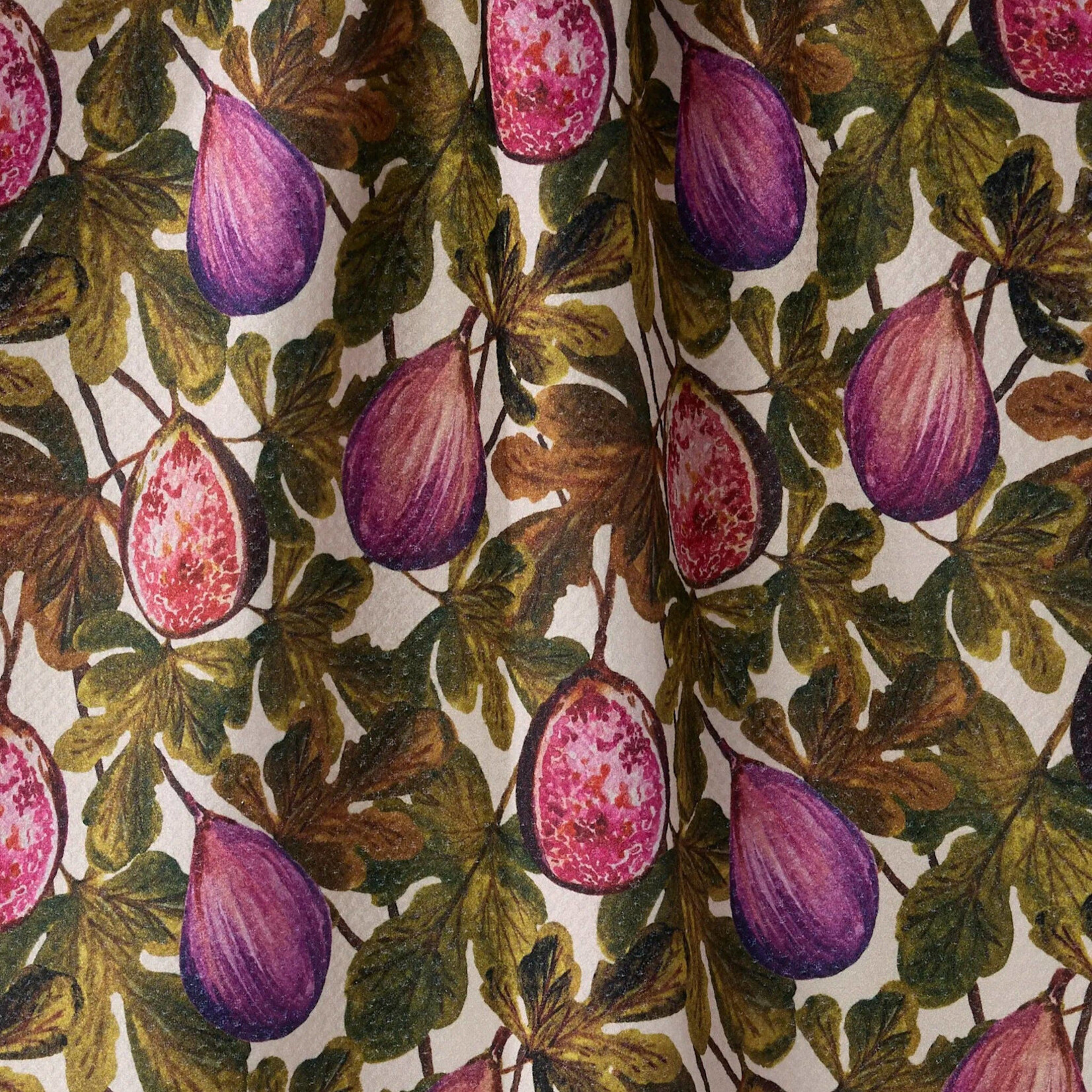 Geometry Wild Fig Tea Towel | Geometry