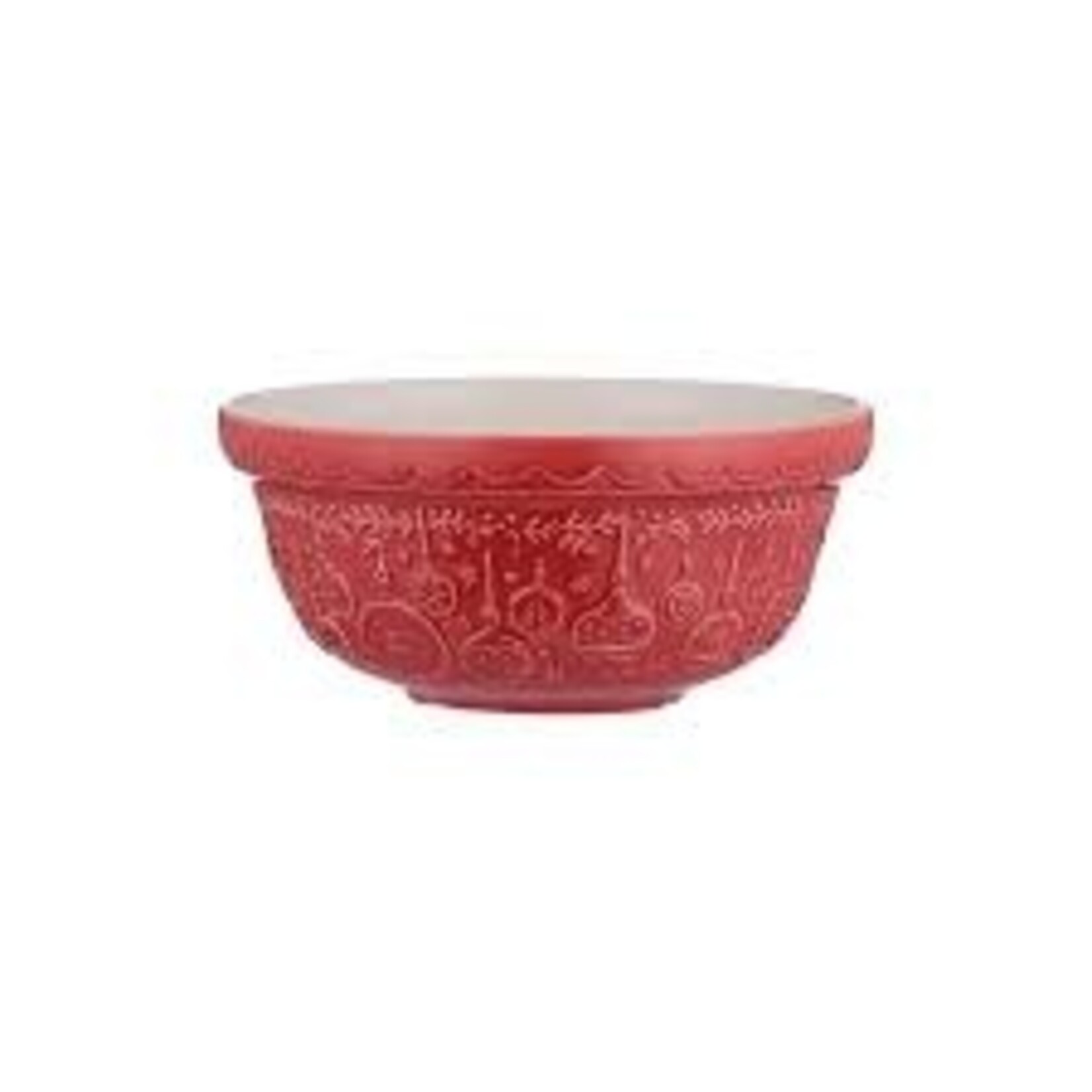 Mason Cash Deck The Halls Size 30 Red Mixing Bowl