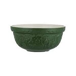 Mason Cash Deck The Halls Size 24 Green Mixing Bowl