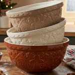 Mason Cash Gingerbread Lane Size 12 Ginger Mixing Bowl | Mason Cash