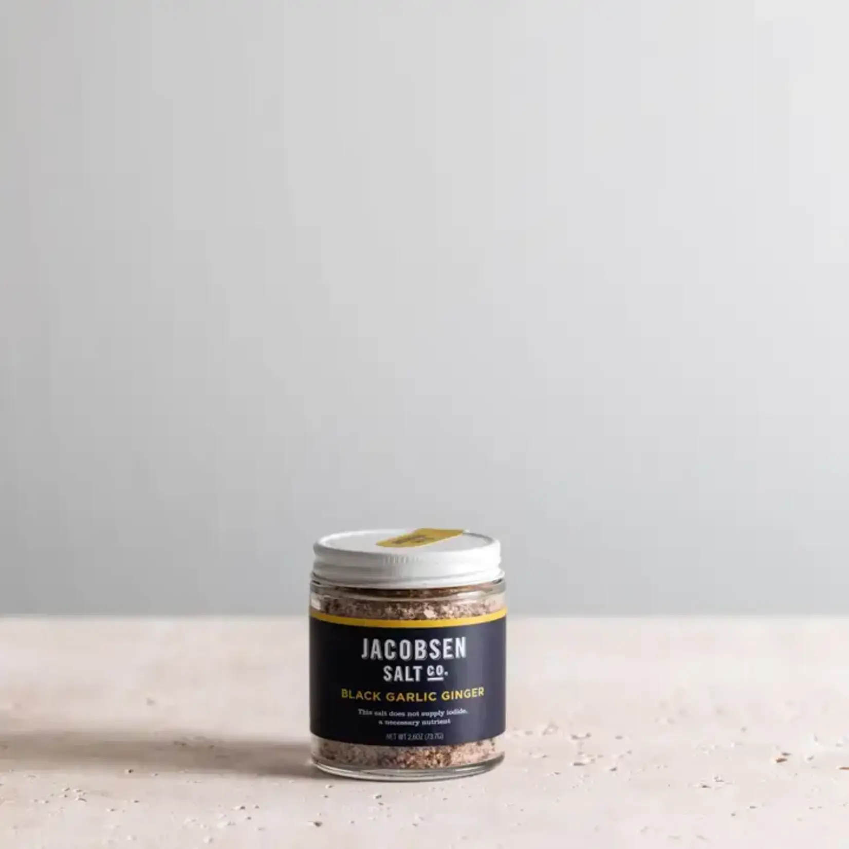 Jacobsen Salt Co Black Garlic Ginger Salt - Infused Sea Salt