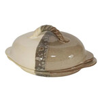 Clay in Motion Covered Butter Dish - Desert Sand