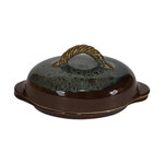 Clay in Motion Covered Butter Dish - Mocha