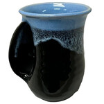 Clay in Motion The Original Handwarmer Mug - Lava Foam / Left Hand