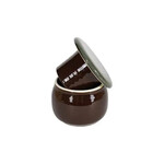 Clay in Motion Butter Crock - Mocha