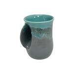 Clay in Motion The Original Handwarmer Mug - Riverstone / Left Hand