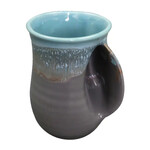 Clay in Motion The Original Handwarmer Mug - Riverstone / Right Hand