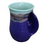 Clay in Motion The Original Handwarmer Mug - Mystic Water / Right Hand