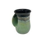 Clay in Motion The Original Handwarmer Mug - Midnight Priaire / Left Hand